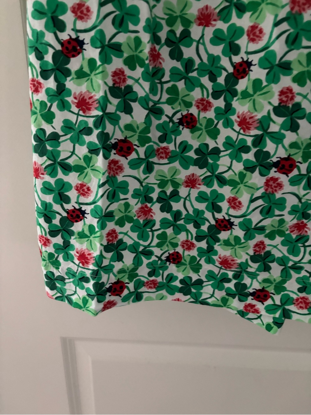 Printfresh Clover Collector Ladybug Clover Organic Cotton Cami Nightgown Small - Picture 7 of 9